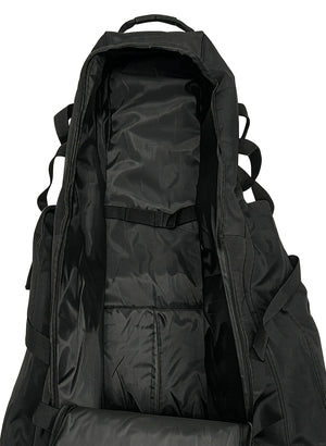 Golf Reisetasche mit Rollen schwarz
