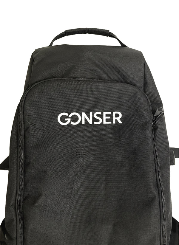 Golf Reisetasche mit Rollen schwarz