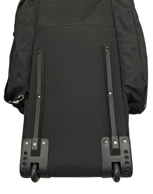 Golf Reisetasche mit Rollen schwarz