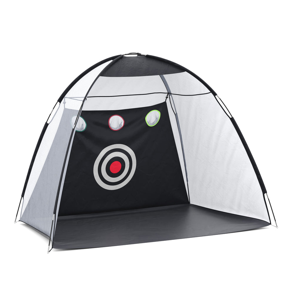 Set rete da allenamento per golf con tappetino da battuta 300 x 240 x 200 cm