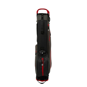 FastFold Golftasche Standbag ENDEAVOR 2.0 schwarz/rot