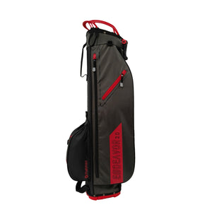 FastFold Golftasche Standbag ENDEAVOR 2.0 schwarz/rot