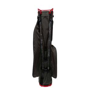 FastFold Golftasche Standbag ENDEAVOR 2.0 schwarz/rot