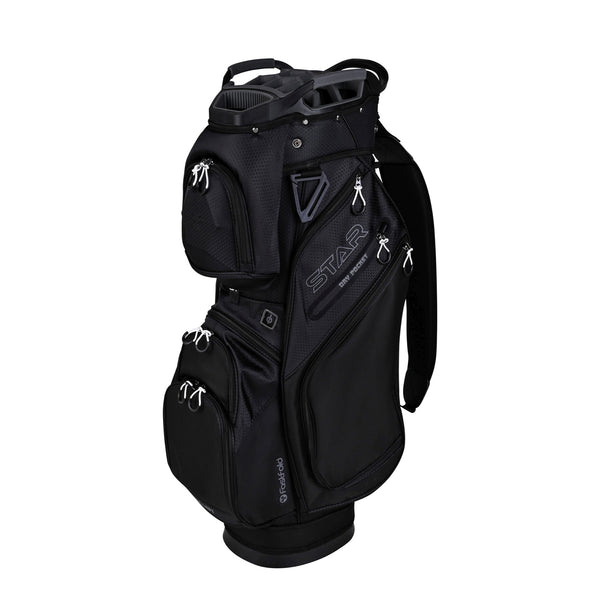 FastFold STAR Cartbag Golftasche schwarz