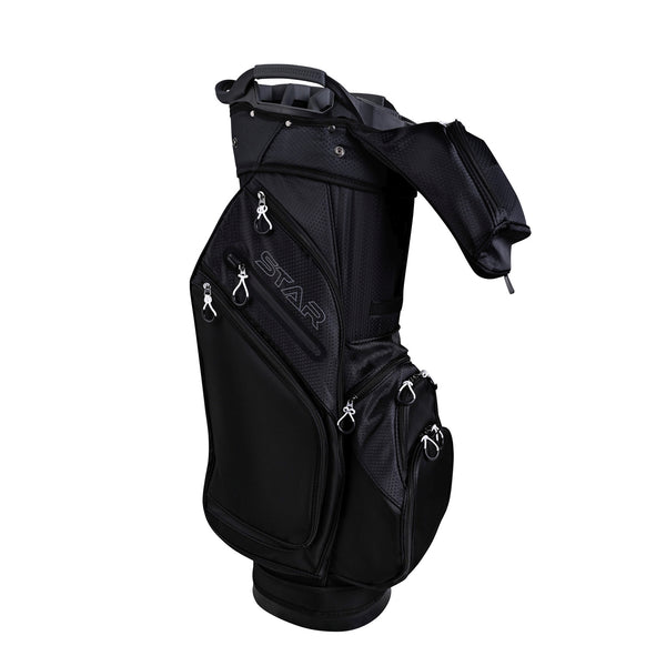FastFold STAR Cartbag Golftasche schwarz
