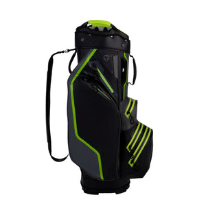 FastFold Cartbag Ultra Dry STORM 2.0 Golftasche wasserdicht schwarz/grün