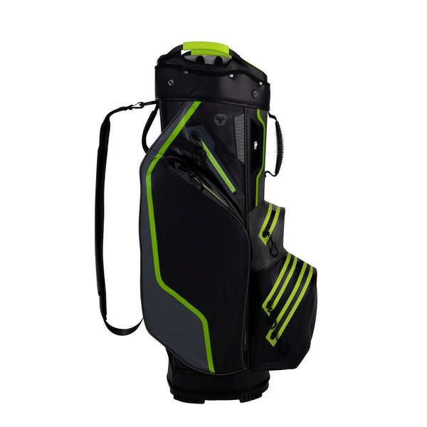 FastFold Cartbag Ultra Dry STORM 2.0 Golftasche wasserdicht schwarz/grün