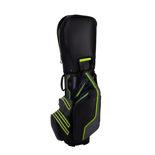 FastFold Cartbag Ultra Dry STORM 2.0 Golftasche wasserdicht schwarz/grün