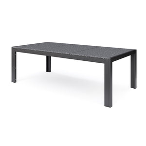 Granittisch 190 x 95 x 75 schwarz