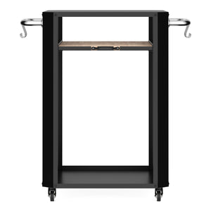 Grill Beistellltisch 60 x 60 x 81 cm schwarz
