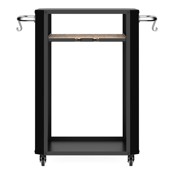 Grill Beistellltisch 60 x 60 x 81 cm schwarz