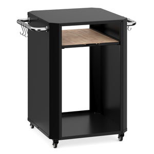 Grill Beistellltisch 60 x 60 x 81 cm schwarz