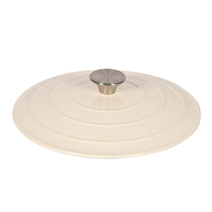 Gusseisentopf 4.8L weiss
