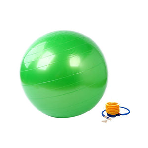 Gymnastics ball 85 cm green incl. pump 