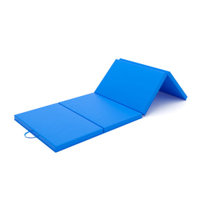 Foldable gymnastics mat
