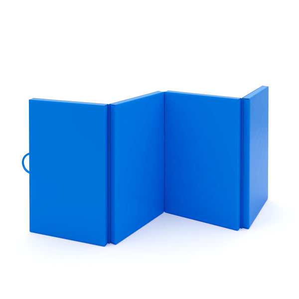 Foldable gymnastics mat