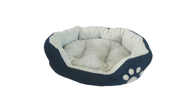 Hundebett 60 x 55 x 15 cm blau
