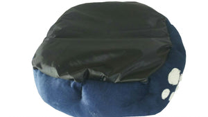 Hundebett 60 x 55 x 15 cm blau