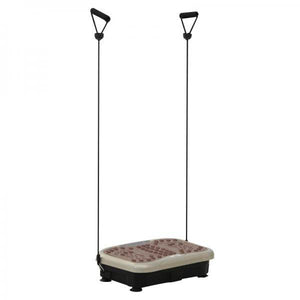 Vibrationsplatte Vibrationstrainer Vibrationsgerät LED-Anzeige USB-Lautsprecher Trainingsbänder Fernbedienung