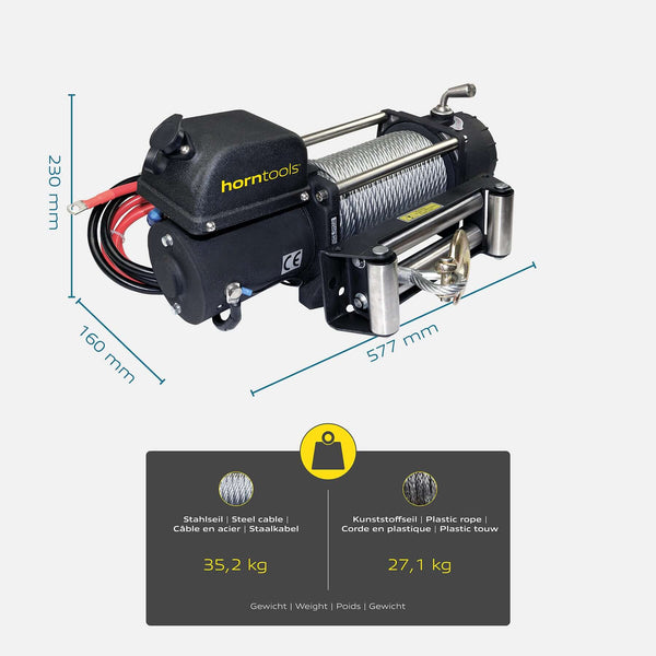 Seilwinde Alpha 5,4 Tonnen Quick