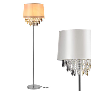 Stehlampe 165 x D:40cm Weiss