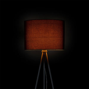Stehlampe  Tardos 1x E27 D:29.5 x 150cm Schwarz