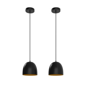 Hängelampe STEM 2er Set schwarz/gold