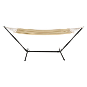 Hängematte 'Surte' mit Gestell 200x100cm Beige