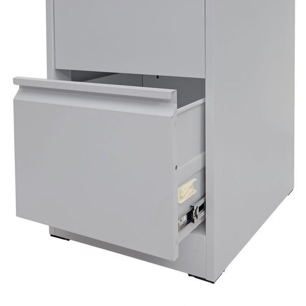 Hängeregisterschrank Aktenschrank abschliessbar 134cm grau