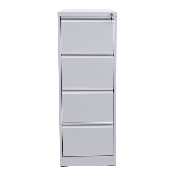 Hängeregisterschrank Aktenschrank abschliessbar 134cm weiss