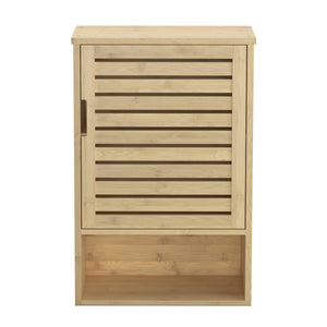 Hängeschrank Bambus SANOVA mit Ablage 40 x 20 x 60 cm natur