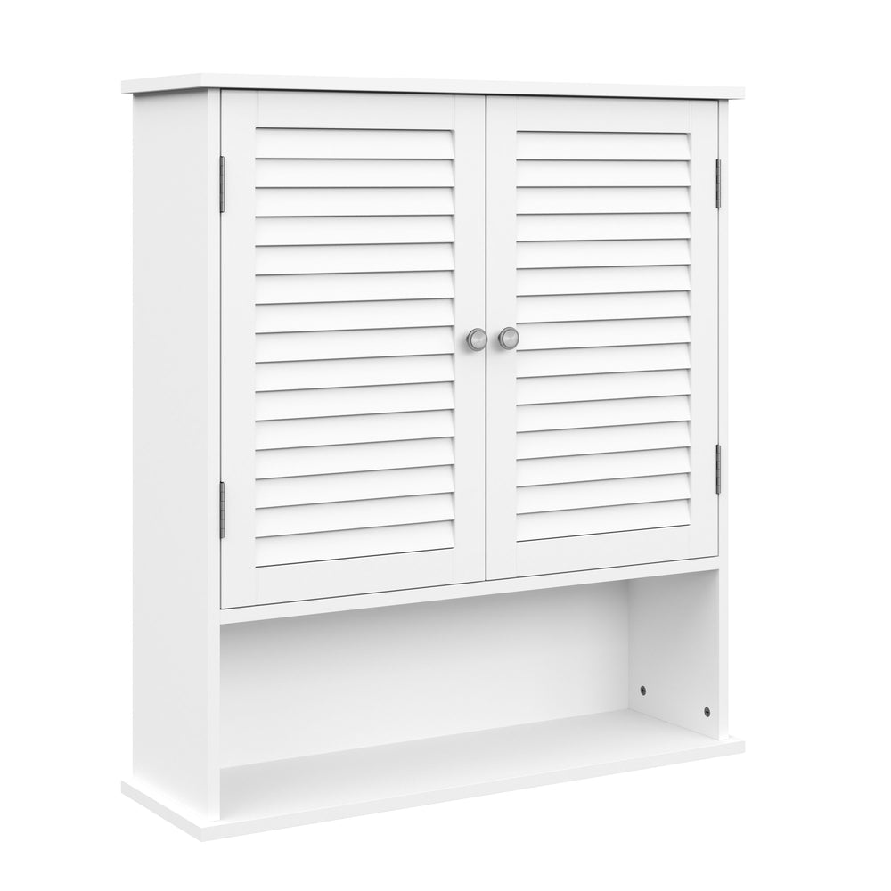 Armoire murale FONTANA avec étagère 60 x 20 x 70 cm blanche