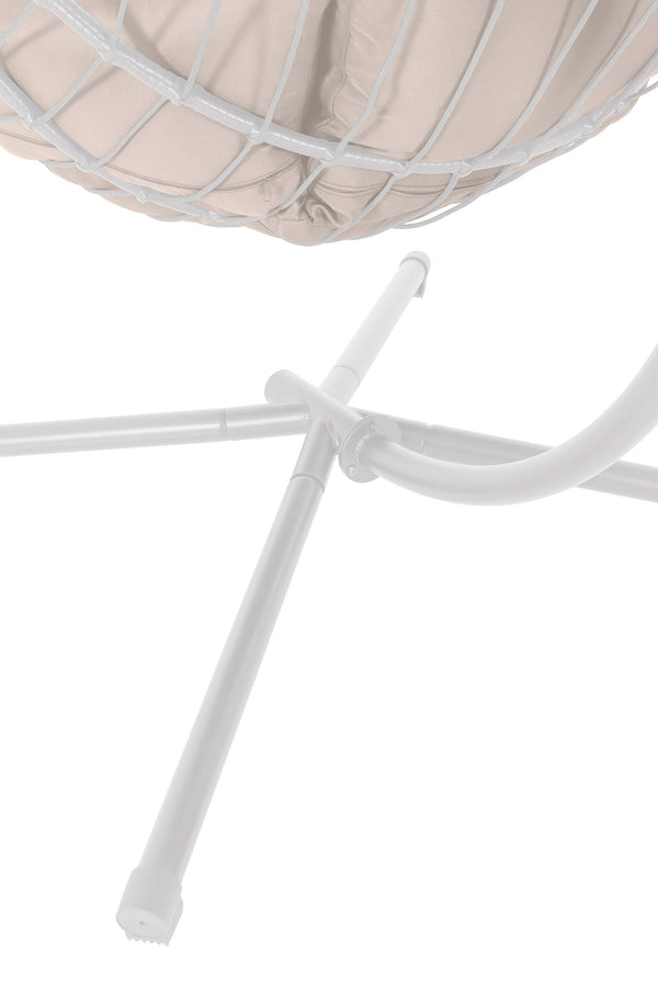 Hängesessel mit Gestell LAOS beige