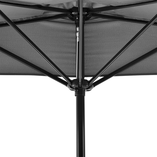 Eger Semi-Ombrellone Ø300 Semicircolare Grigio 