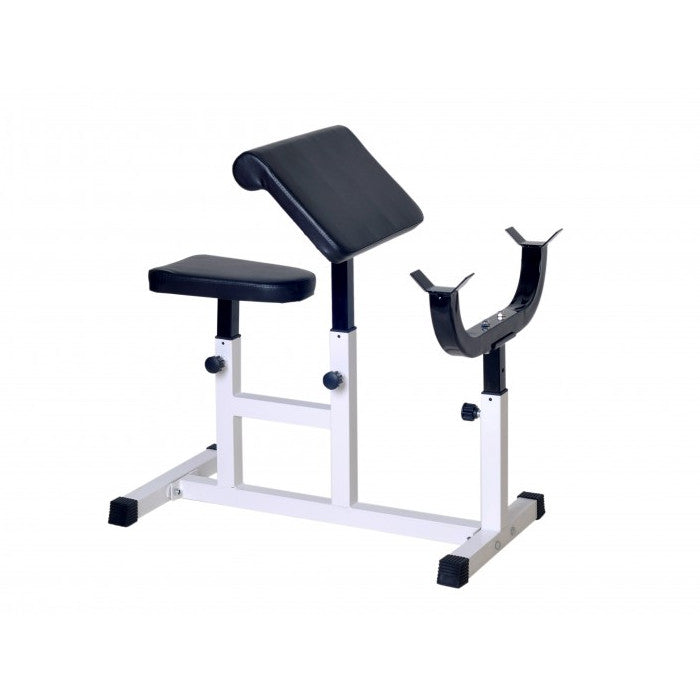 Panca curl, allenatore bicipiti