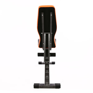 Hantelbank verstellbar schwarz/orange
