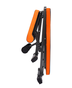 Hantelbank verstellbar schwarz/orange