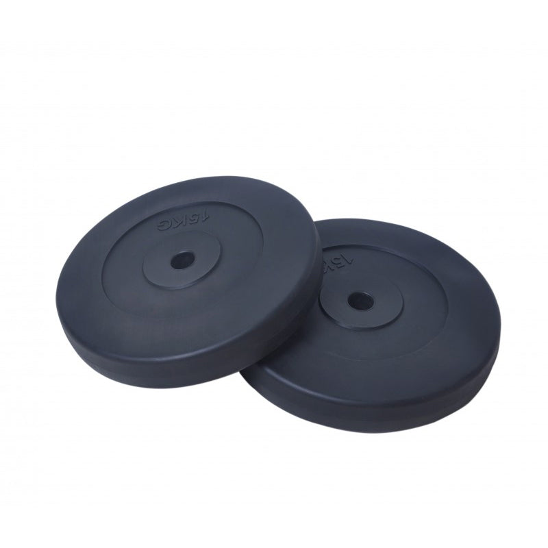 Set di dischi pesi 2x15 kg = 30 kg in totale