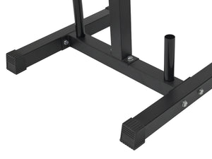 Hantelscheibenständer STATIVUM 8 Aufnahmen 25 mm schwarz