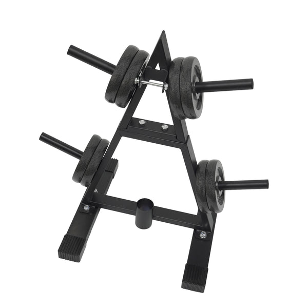 Hantelscheibenständer STATUMEN 4 Aufnahmen 25 mm schwarz