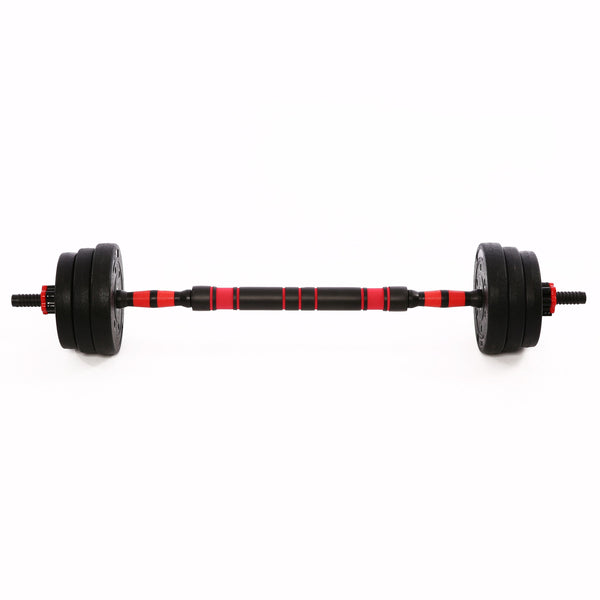 Hantelset Kurz- und Langhantel 20 kg