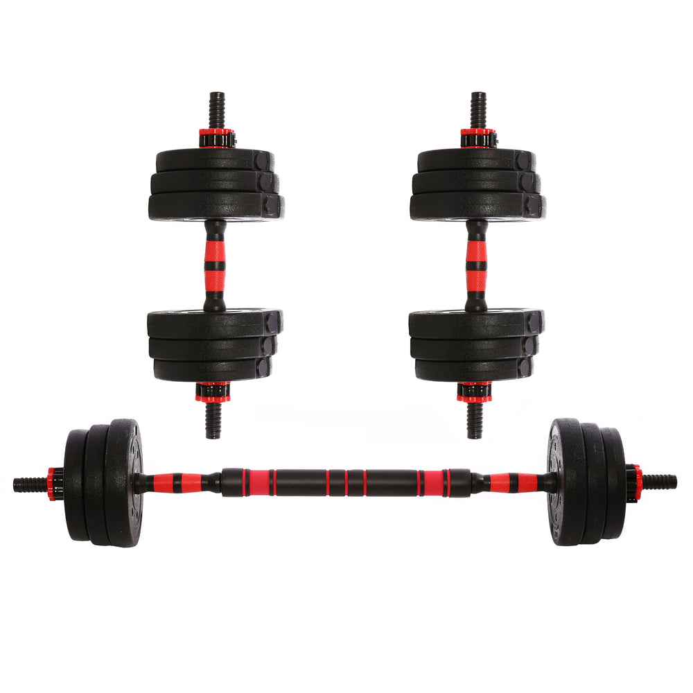 Dumbbell set (short and long barbells) 20 kg