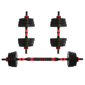 Hantelset Kurz- und Langhantel 20 kg