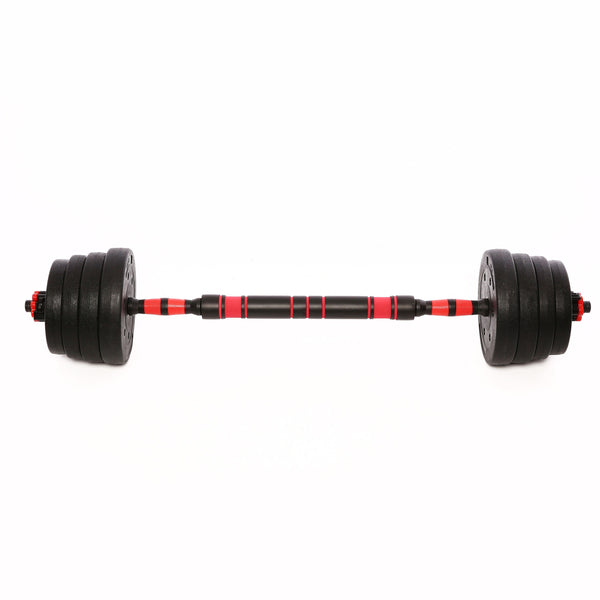 Hantelset Kurz- und Langhantel 30 kg