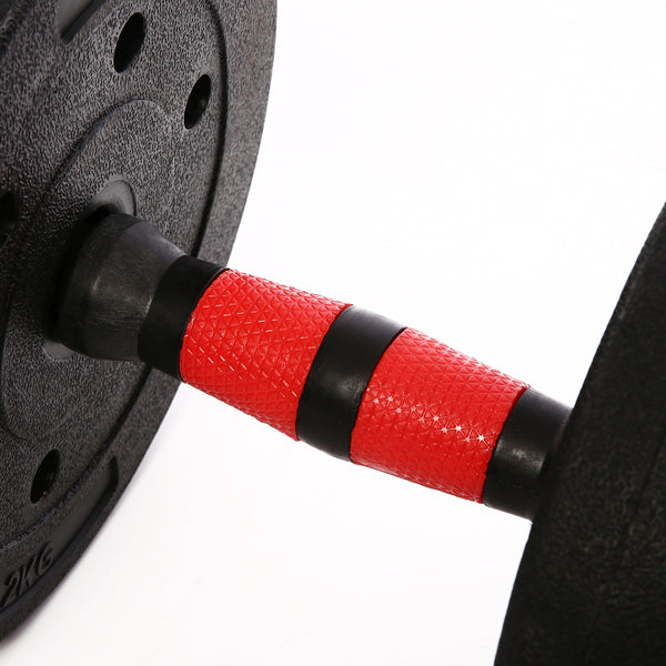 Hantelset Kurz- und Langhantel 30 kg
