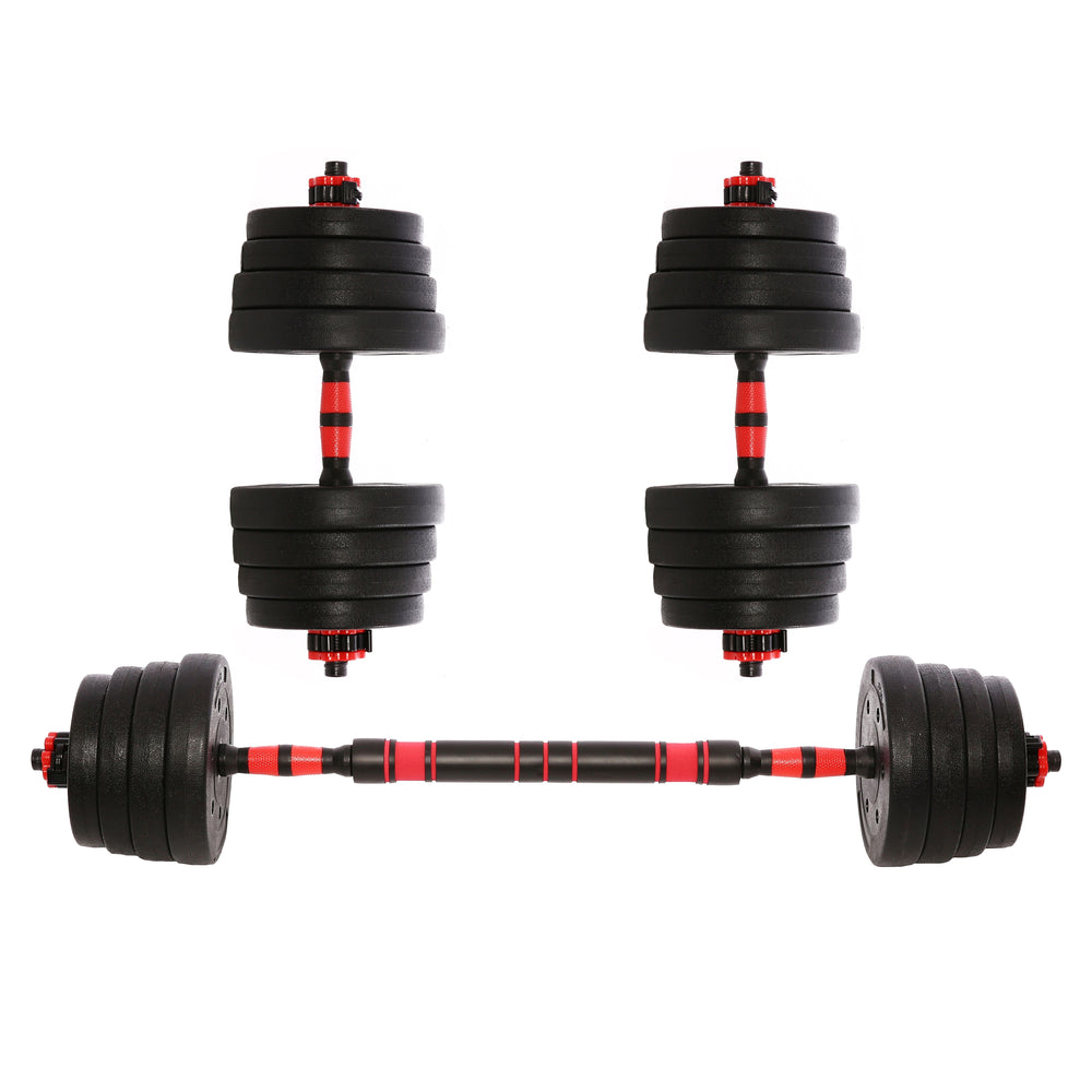 Dumbbell set (short and long barbells) 30 kg