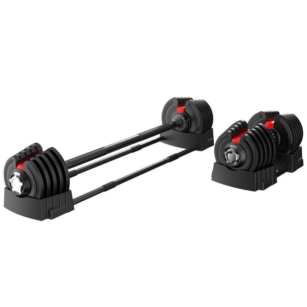 2-in-1 dumbbell set, 40 kg