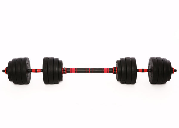 Hantelset Kurz- und Langhantel 40 kg