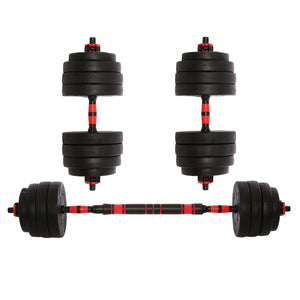 Hantelset Kurz- und Langhantel 40 kg