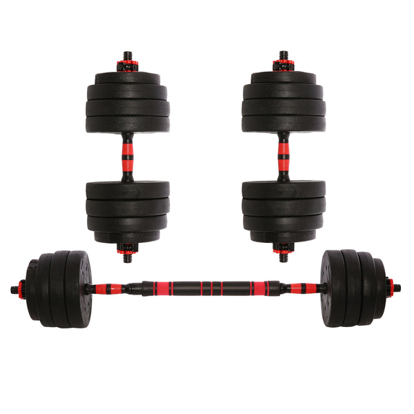Hantelset Kurz- und Langhantel 40 kg